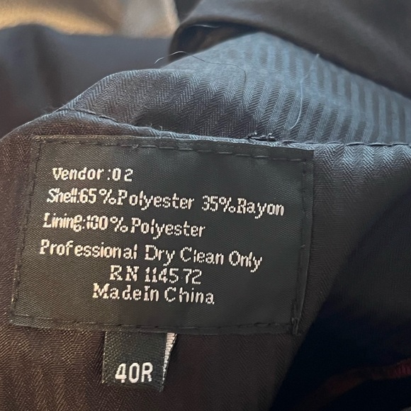 Men’s 2 Piece Suit Size Xl - Picture 4 of 5